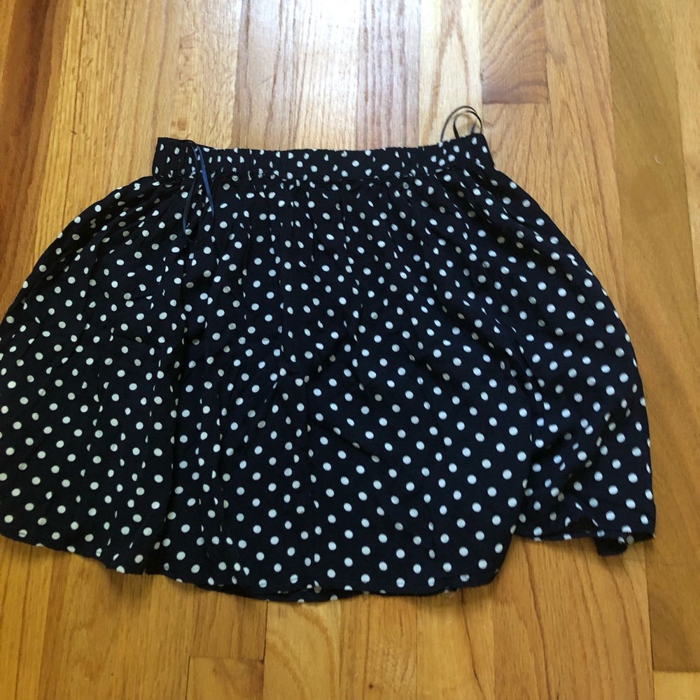 Polka dot skirt